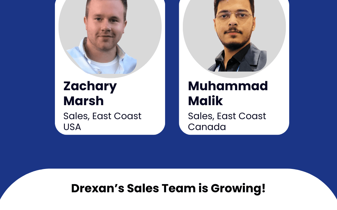 Drexan Welcomes Zachary and Muhammad to Our Growing Sales Team